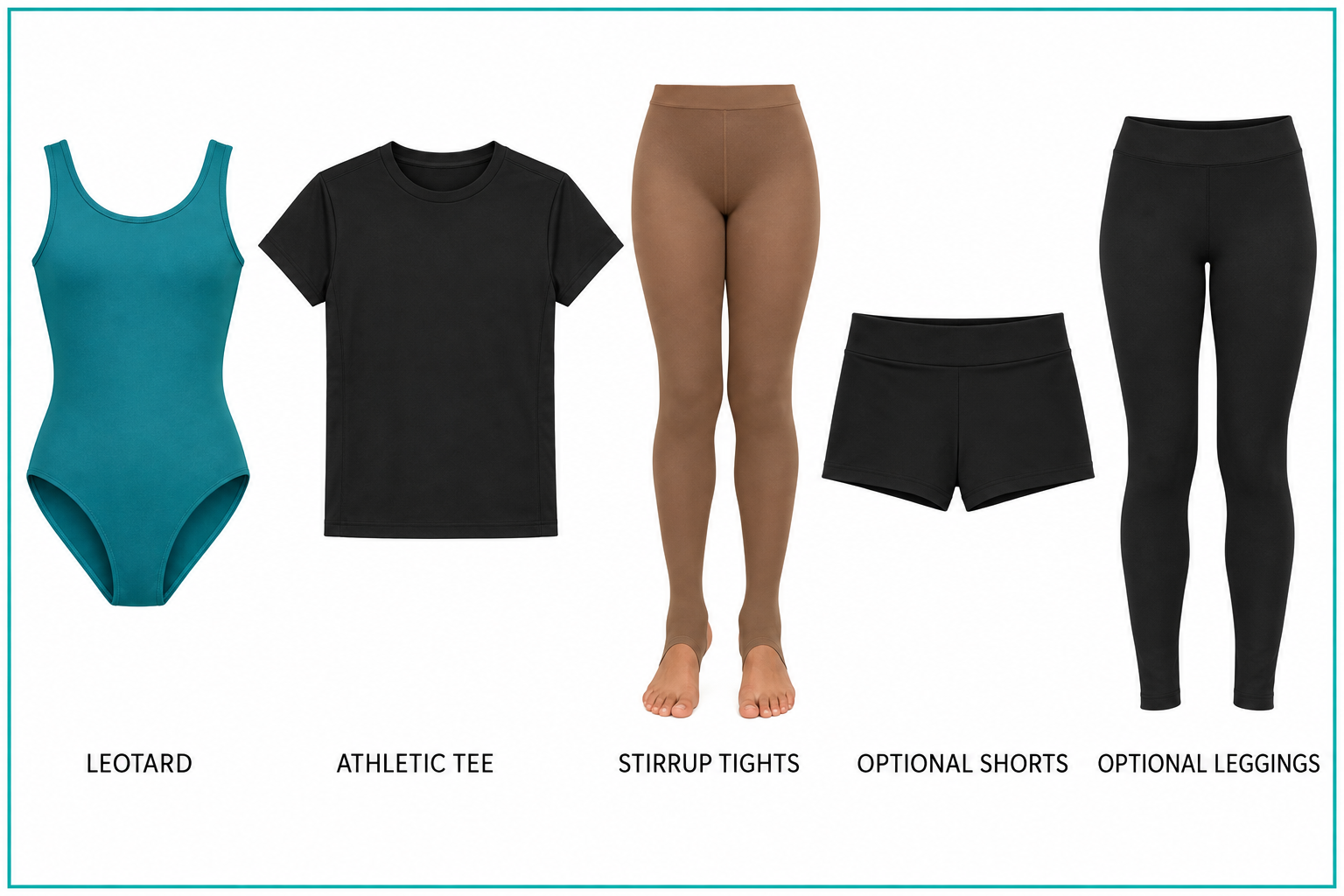 Acro dress code examples